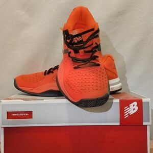 New Balance Women's Bright Pink And Navy Athletic Shoes